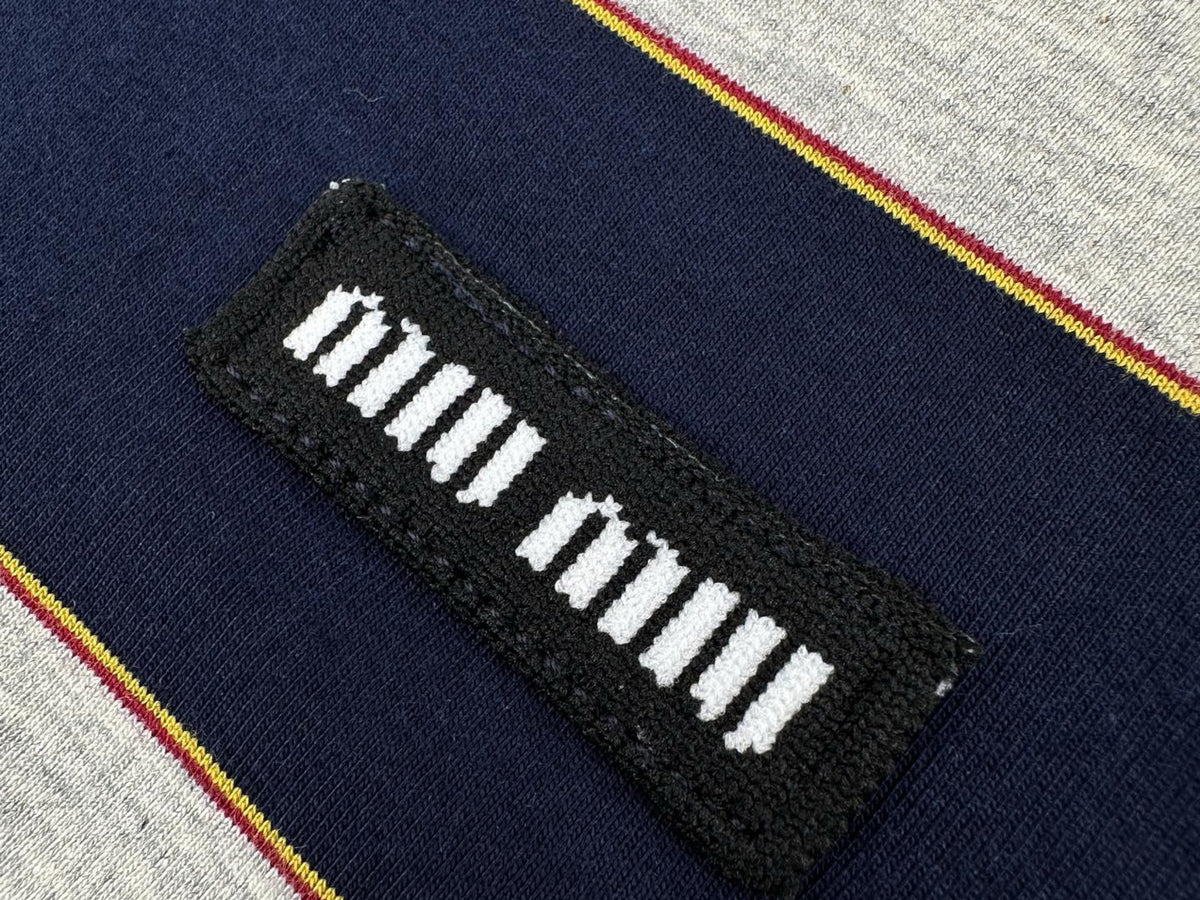 Falection FW26 Striped Jersey Hoodie