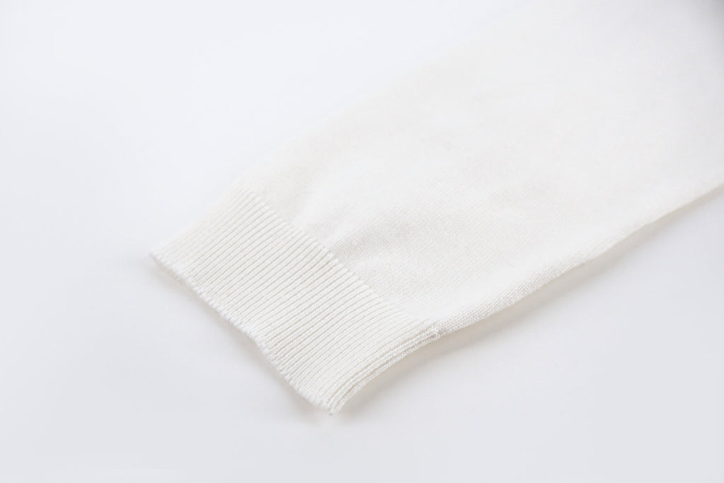 Falection FW26 Web Stripe Cotton Sweater in 2 Colors