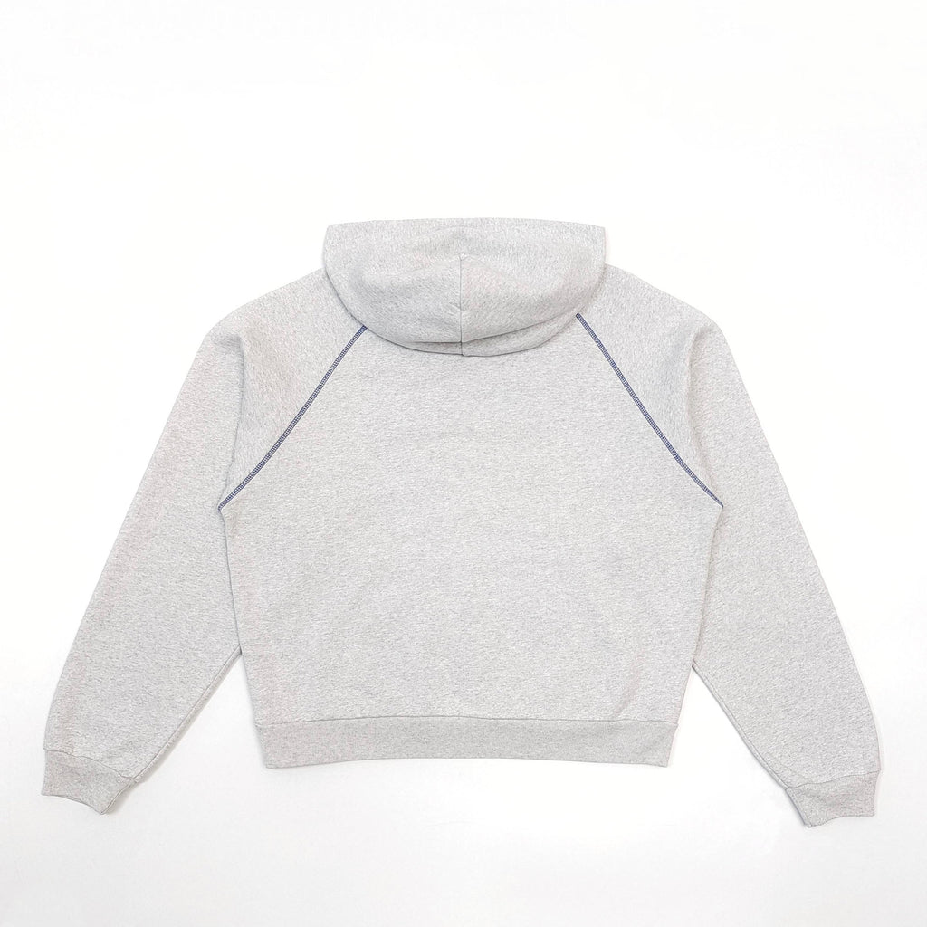 Falection Sp5der FW26 University Hoodie in Heather Gray