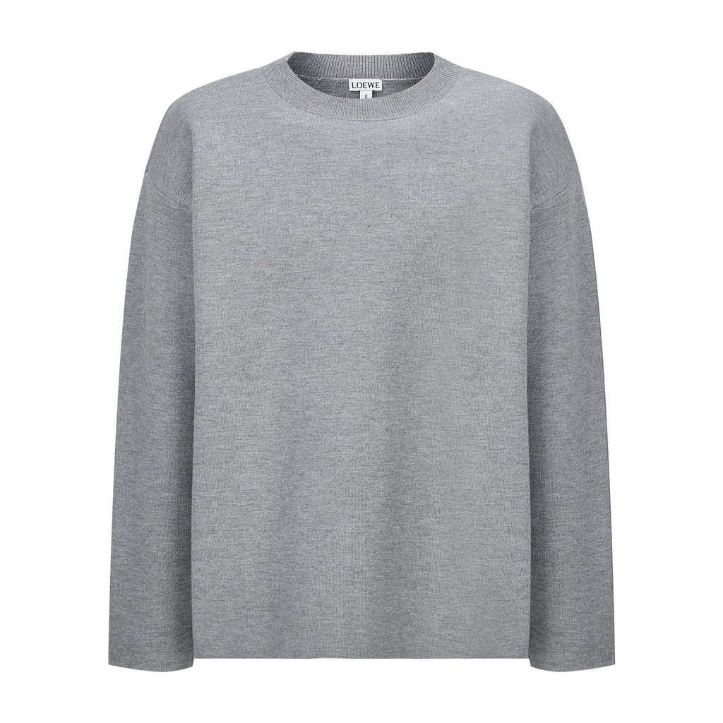 Falection FW26 Anagram Intarsia Wool Blend Sweater in 2 Colors
