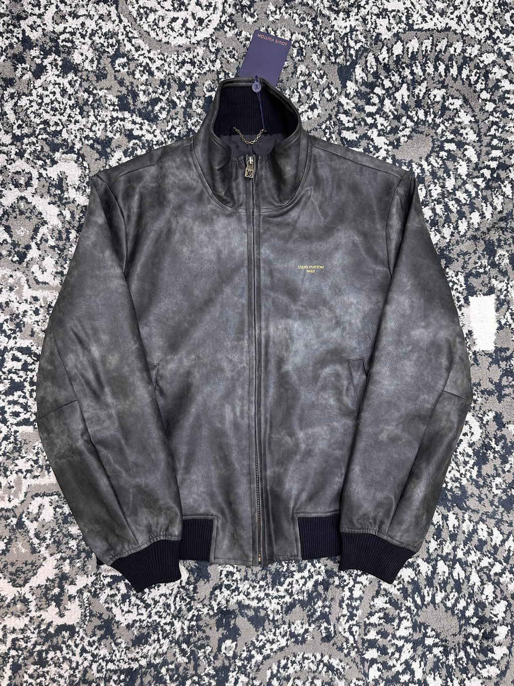 Falection FW26 Reversible Monogram Jacquard Bomber