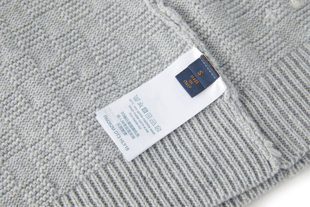 Falection FW26 Wool Blend Half Zip Pullover in 2 Colors