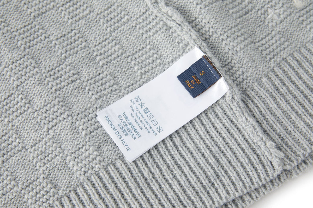Falection FW26 Wool Blend Half Zip Pullover in 2 Colors