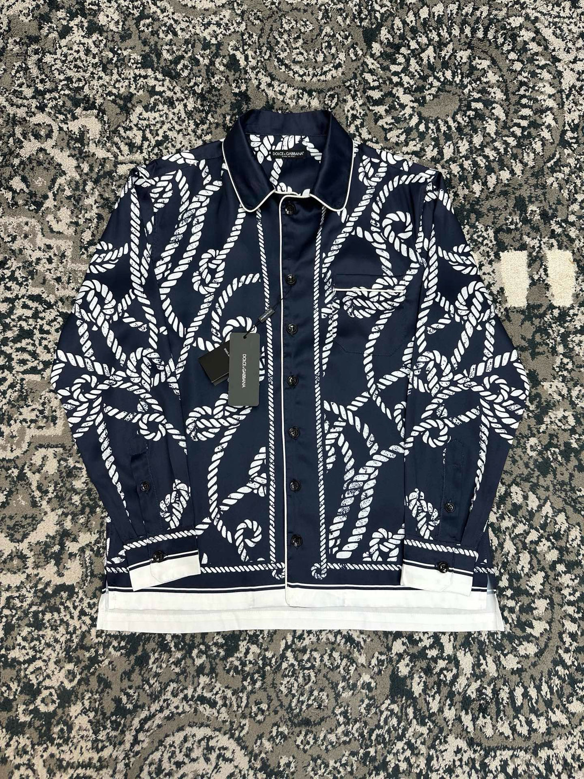 Falection FW26 Oblique Denim Overshirt