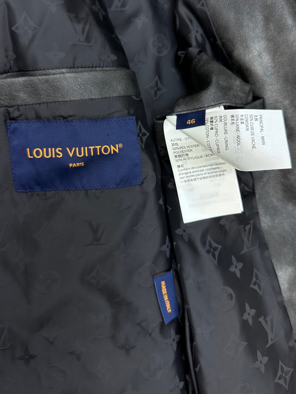 Falection FW26 Reversible Monogram Jacquard Bomber