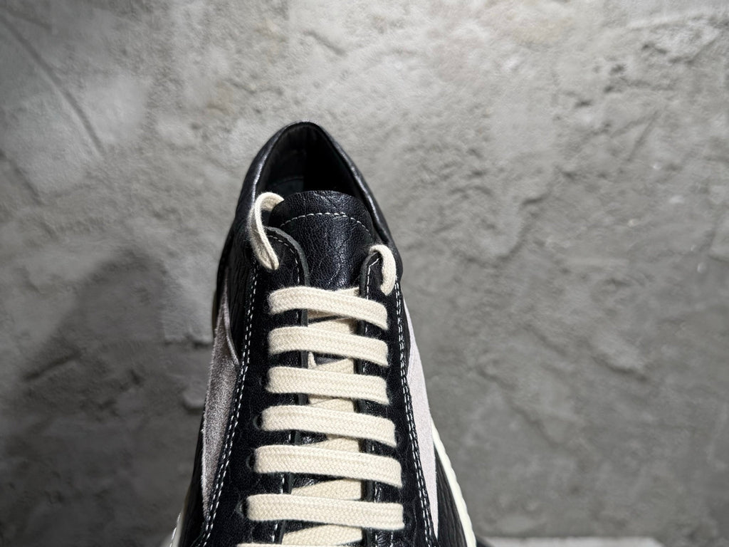 Falection FW26 Grained Leather Vintage Sneakers