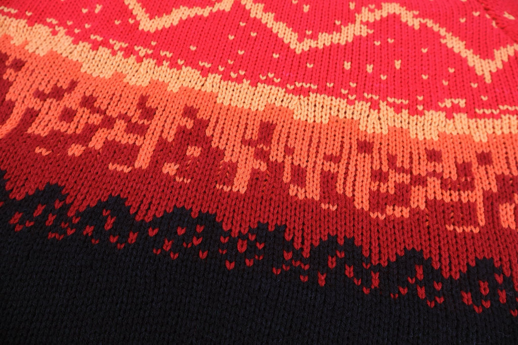 Falection FW26 Gradient Jacquard Pullover