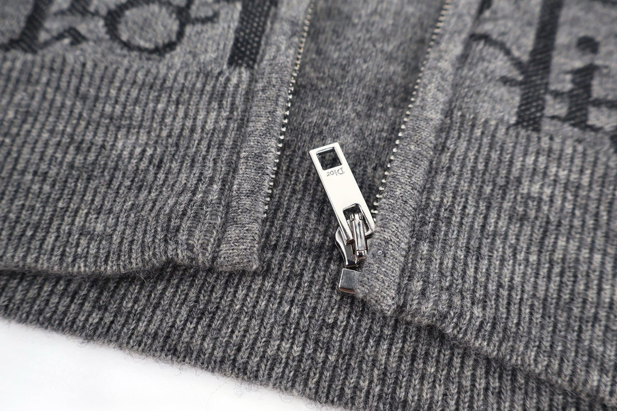 Falection FW26 Hooded Zipped Cardigan in 2 Colors