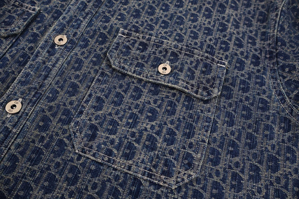 Falection FW26 Oblique Denim Overshirt