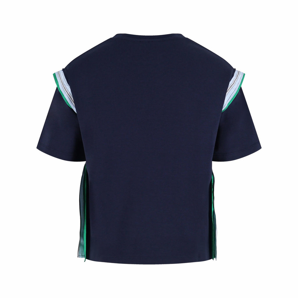 Falection FW26 Layered Sleeve Detail T-Shirt