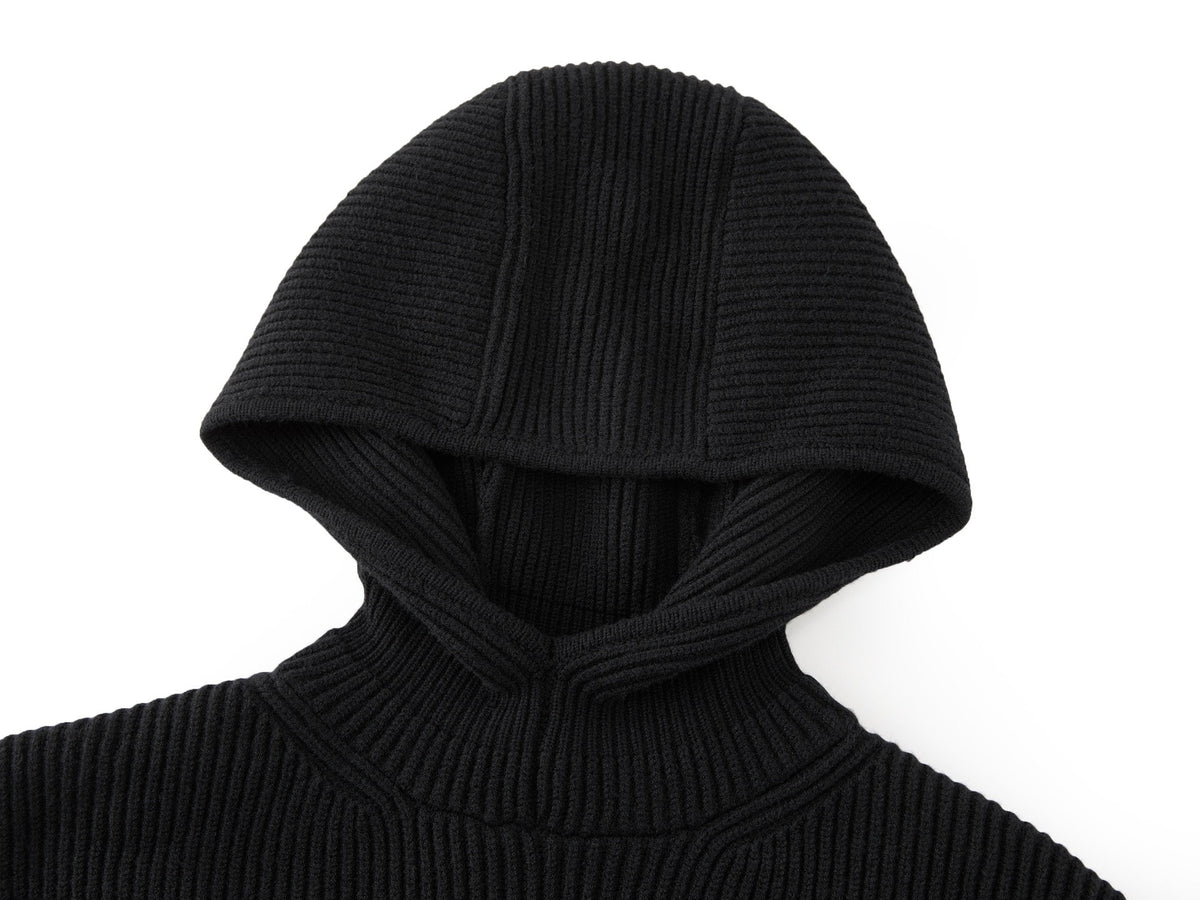 Falection Mon x JS FW26 Ribbed Hoodie in 2 Colors
