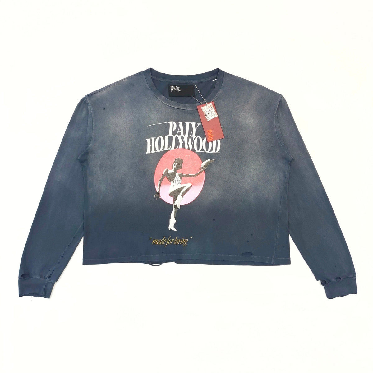 Falection Paly Hollywood SS26 Myra Breckenridge Distressed Print Longsleeve