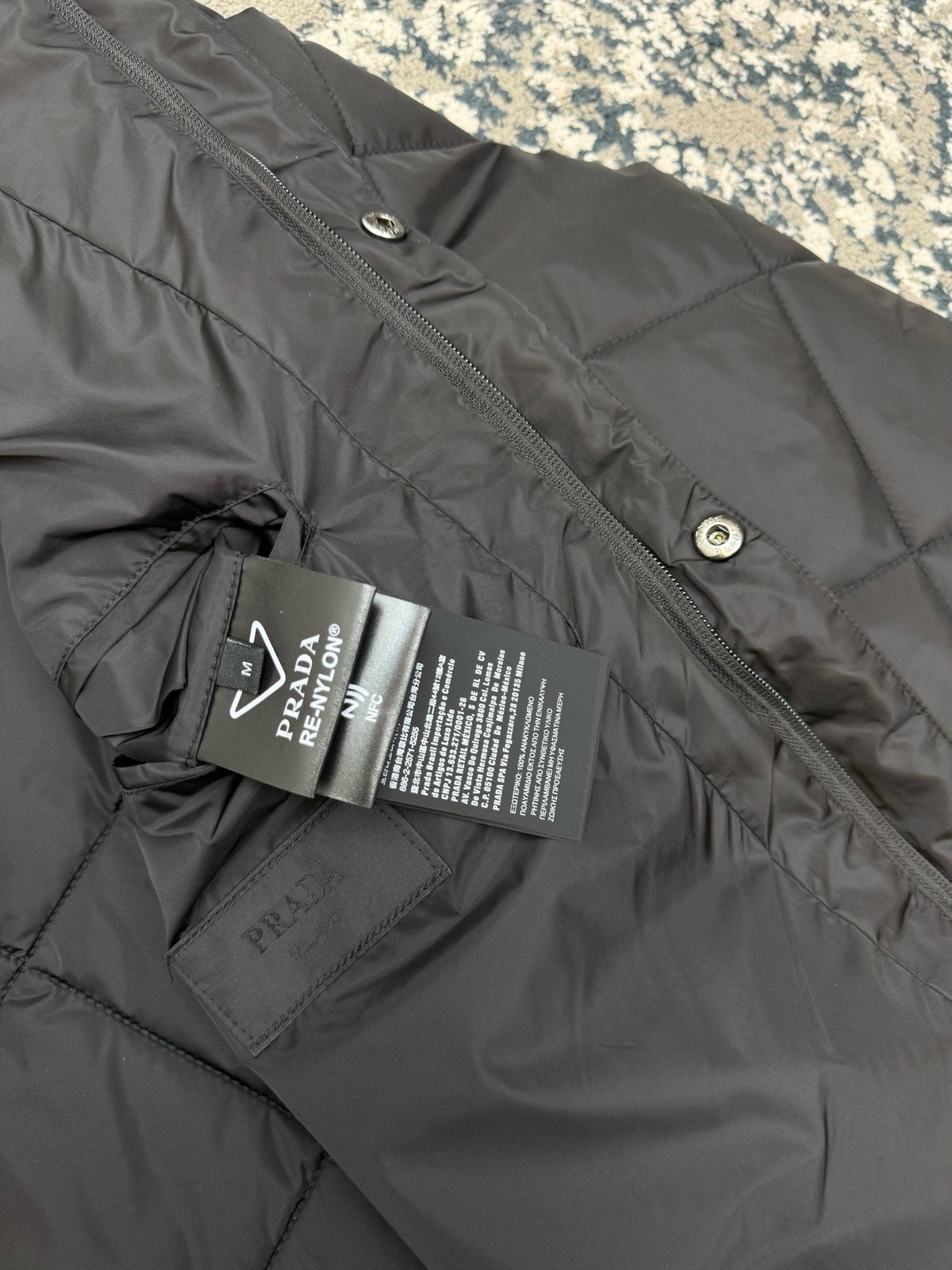 Falection FW26 Technical Fabric Down Coat