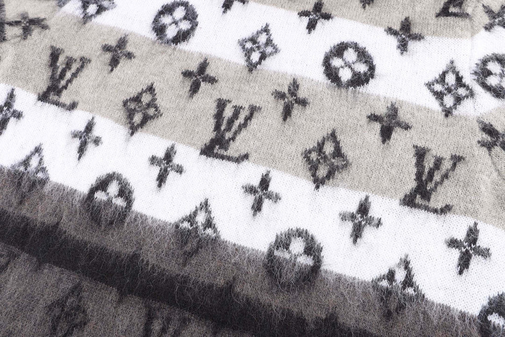 Falection FW26 Monogram Mohair Cardigan in 2 Colors