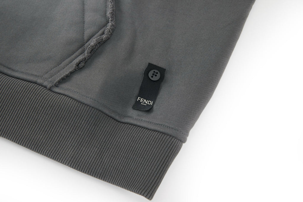 Falection FW26 Logo Plaque Distressed Hoodie in 2 Colors