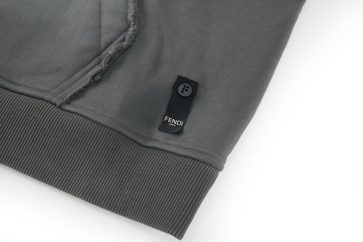 Falection FW26 Logo Plaque Distressed Hoodie in 2 Colors