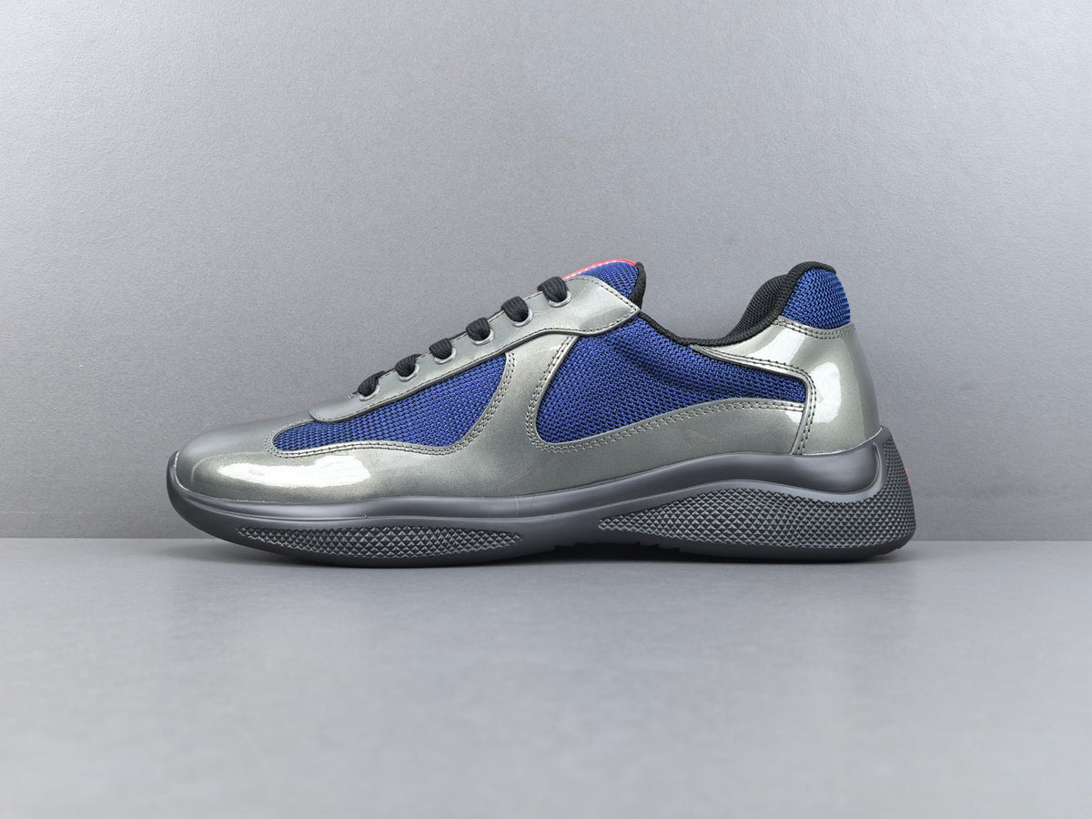 Falection FW26 America's Cup Metallic Leather and Bike Fabric Sneaker