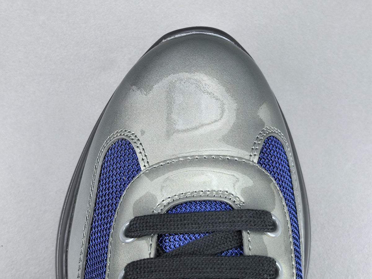 Falection FW26 America's Cup Metallic Leather and Bike Fabric Sneaker