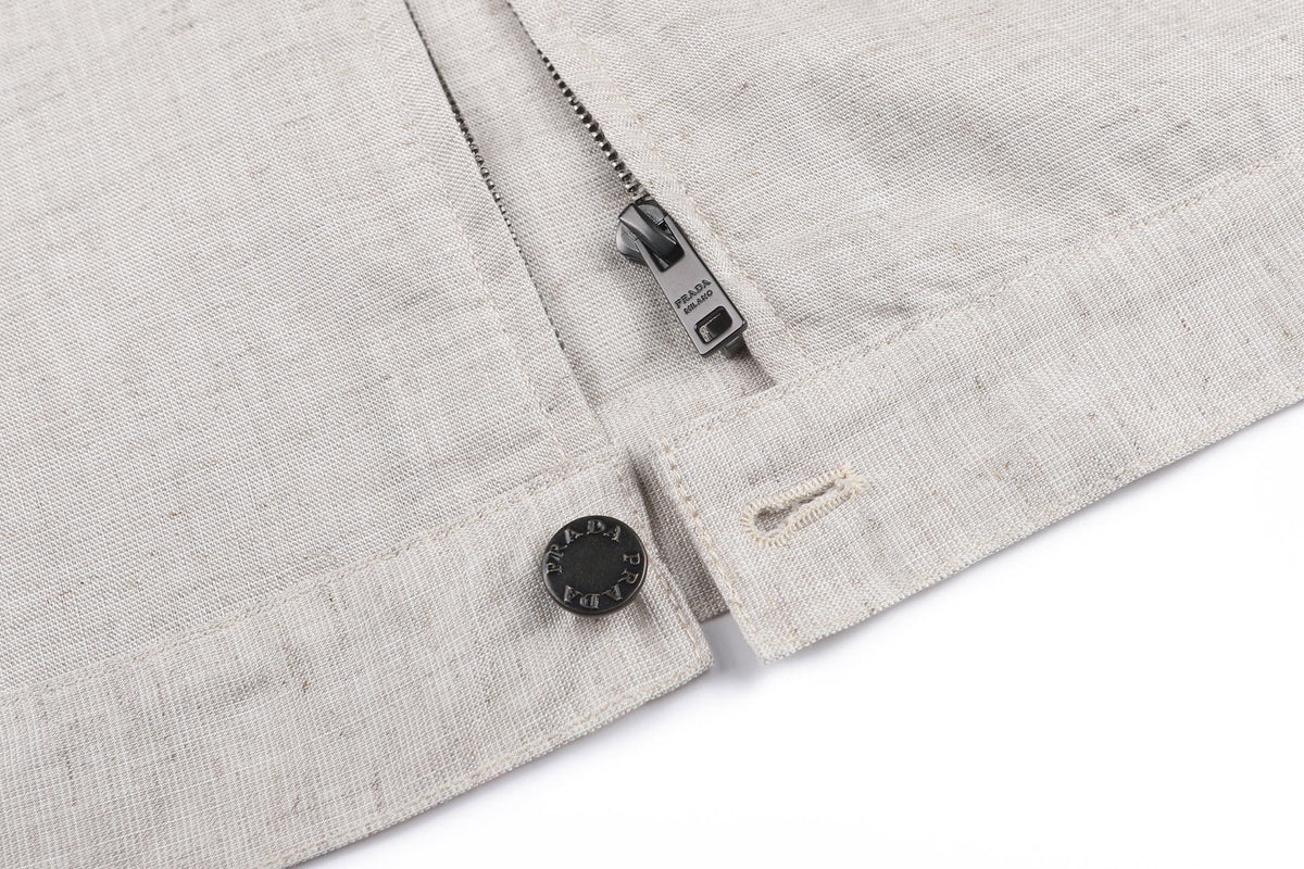 Falection FW26 Chambray Blouson Zip Jacket