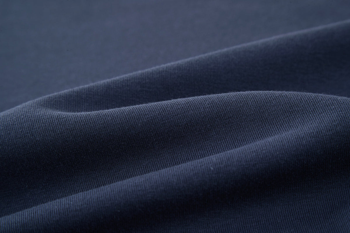 Falection FW26 Technical Cotton Sweatshirt in Navy