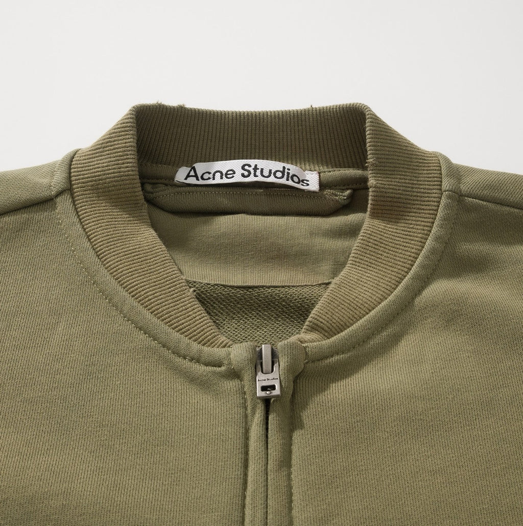 Falection FW26 Washed Zip Up Cardigan in 4 Colors