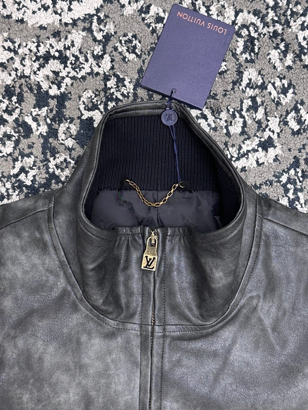 Falection FW26 Reversible Monogram Jacquard Bomber