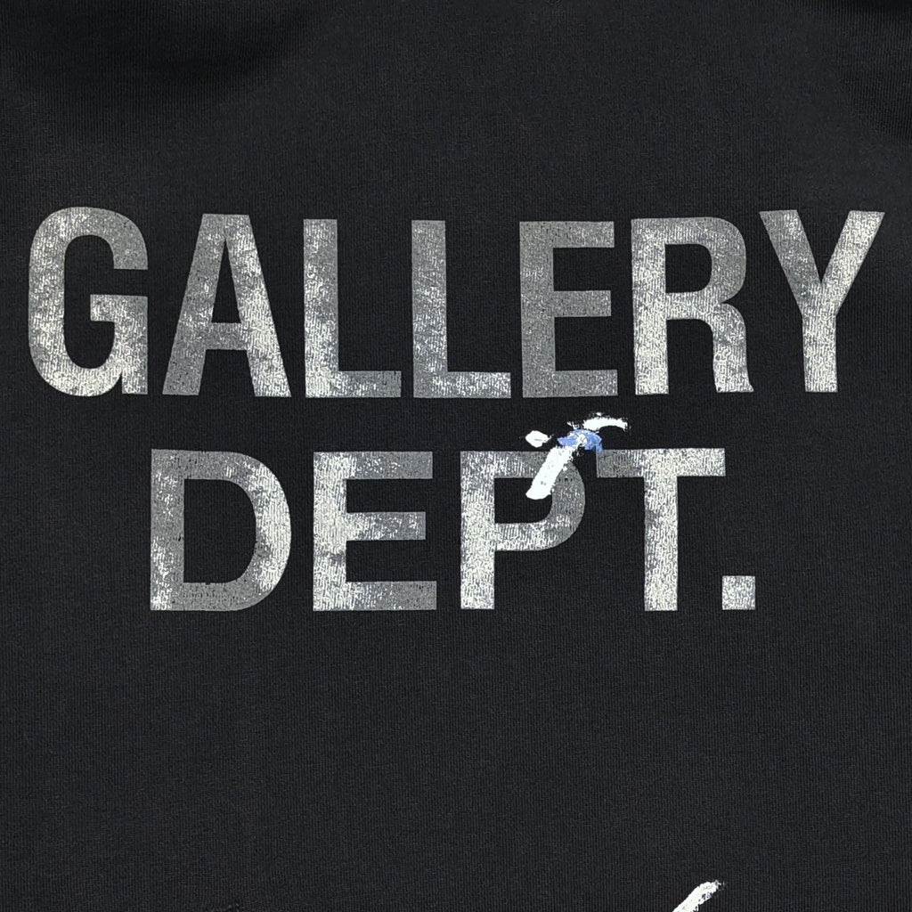 Falection Gallery Dept FW26 G Patch Logo Painted Hoodie