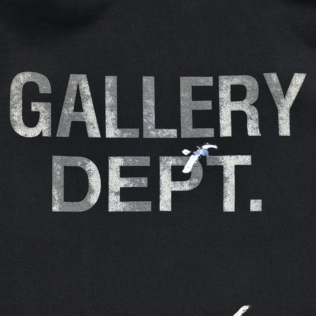 Falection Gallery Dept FW26 G Patch Logo Painted Hoodie