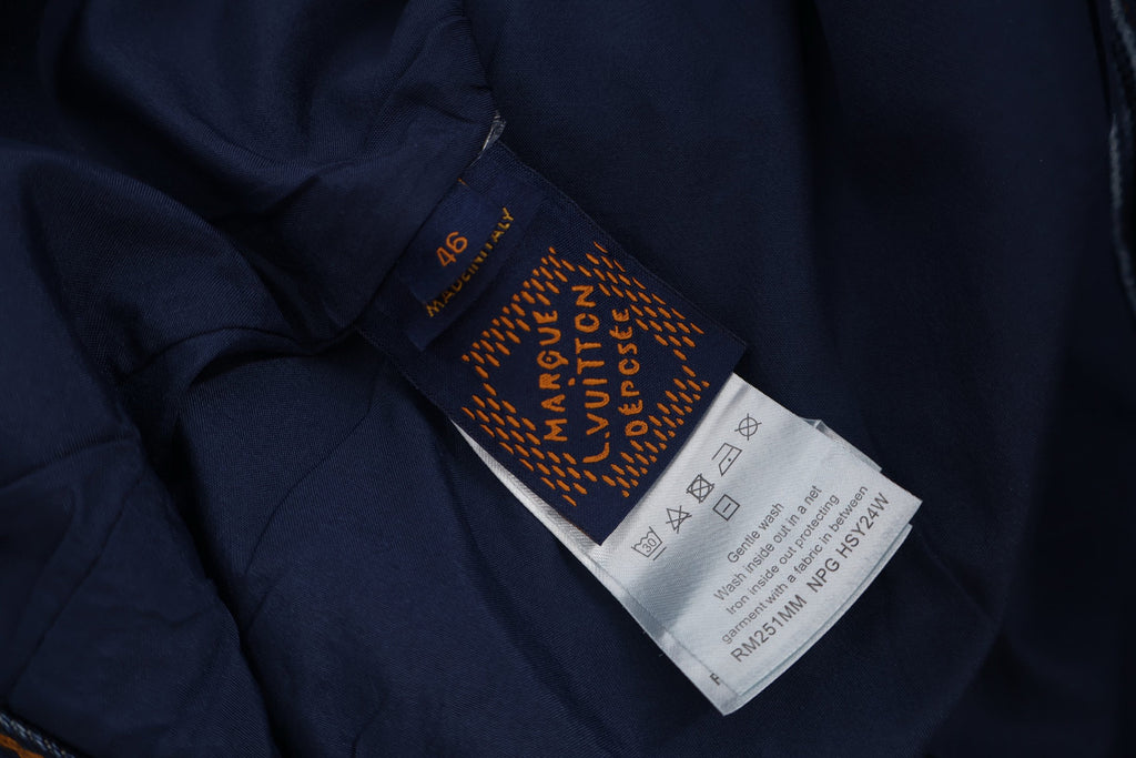 Falection FW26 Embroidered Denim Kimono Jacket