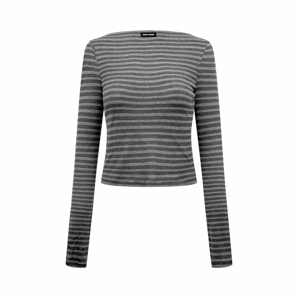 Falection FW26 Striped Jersey Top