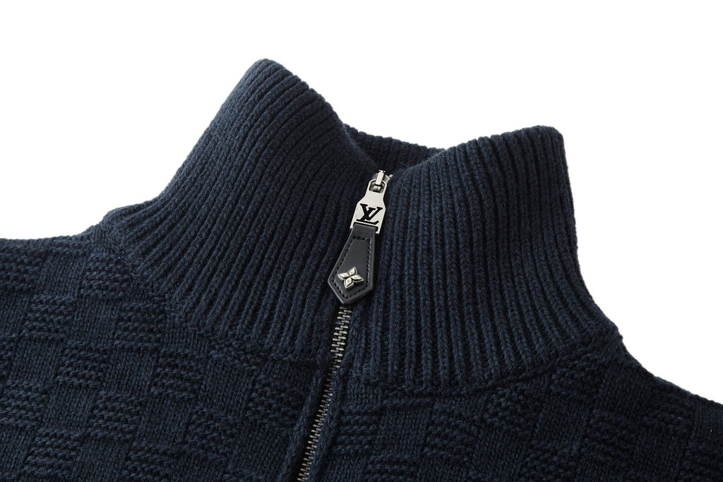 Falection FW26 Wool Blend Half Zip Pullover in 2 Colors