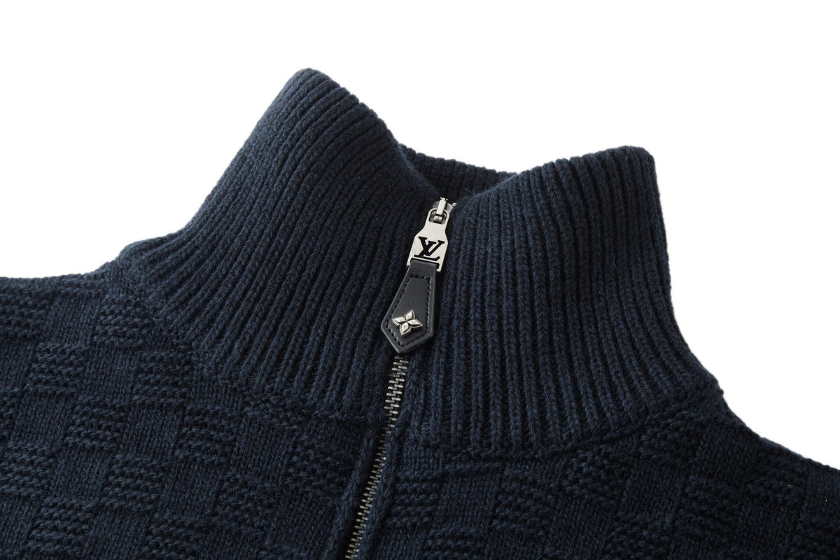 Falection FW26 Wool Blend Half Zip Pullover in 2 Colors