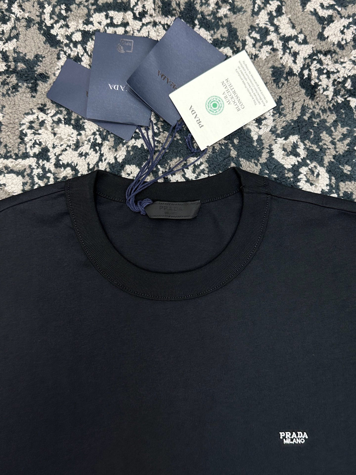 Falection FW26 Milano Logo Embroidered T-Shirt