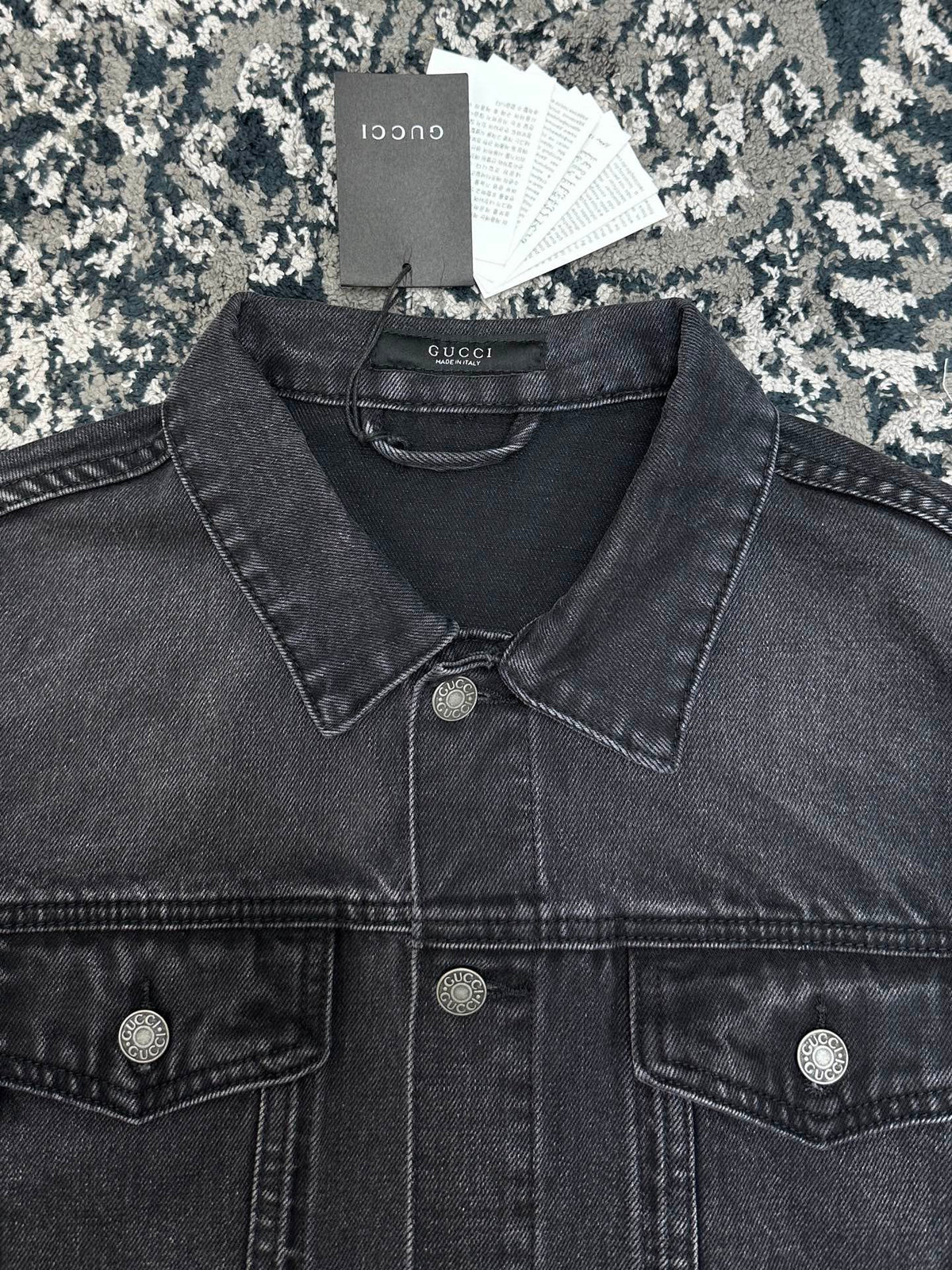 Falection FW26 Washed Cotton Denim Jacket in 2 Colors