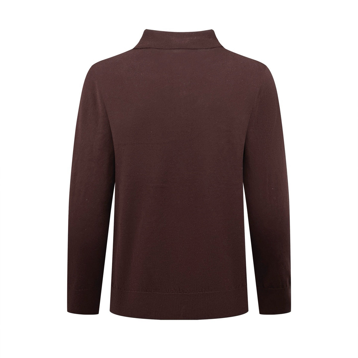 Falection FW26 Wool and Silk Polo Sweater in 4 Colors