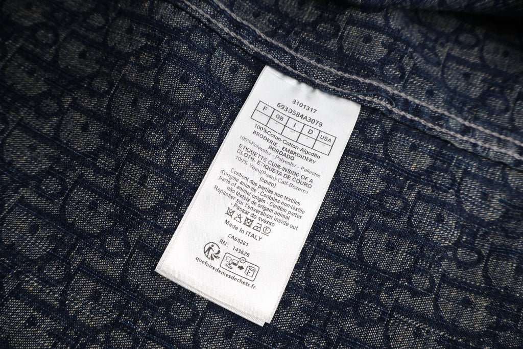 Falection FW26 Oblique Denim Overshirt