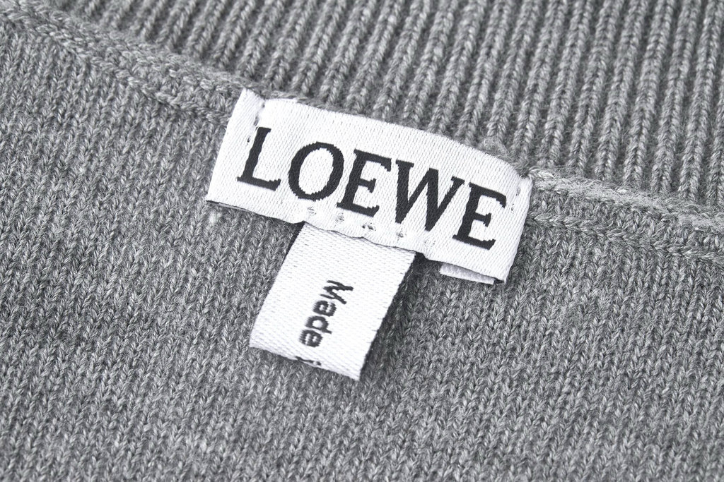 Falection FW26 Anagram Intarsia Wool Blend Sweater in 2 Colors