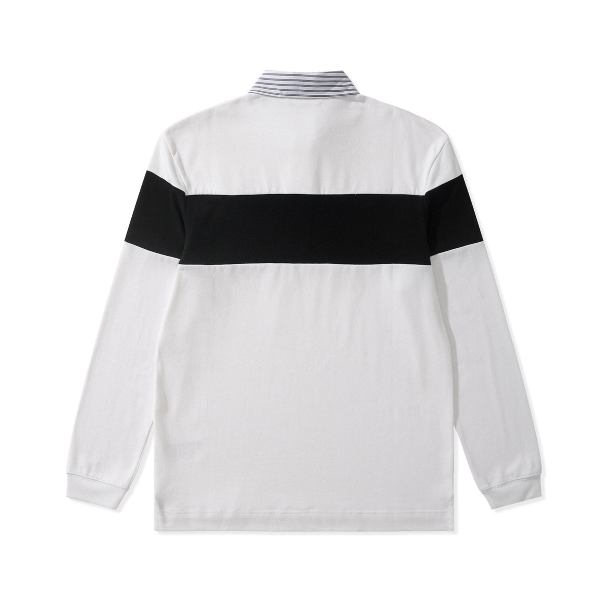 Falection FW26 Striped Polo Sweatshirt in 2 Colors