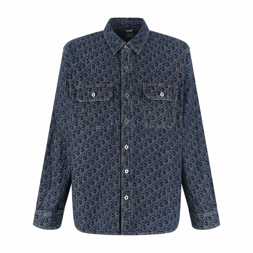 Falection FW26 Oblique Denim Overshirt
