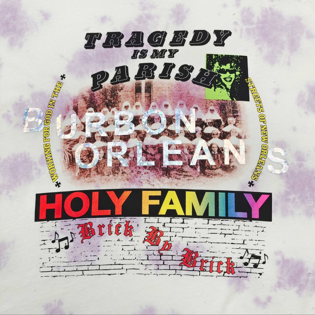 Falection Paly Hollywood SS26 Holy Family Tie Dye Tee