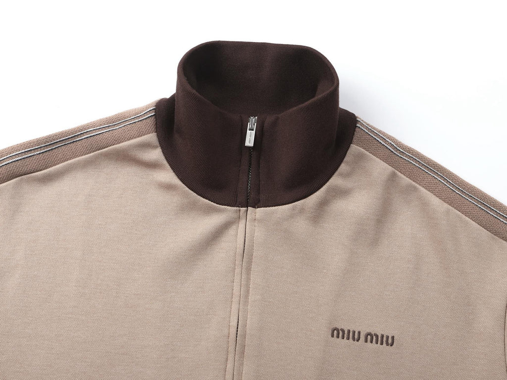 Falection FW26 Jersey Zipper Sweatshirt