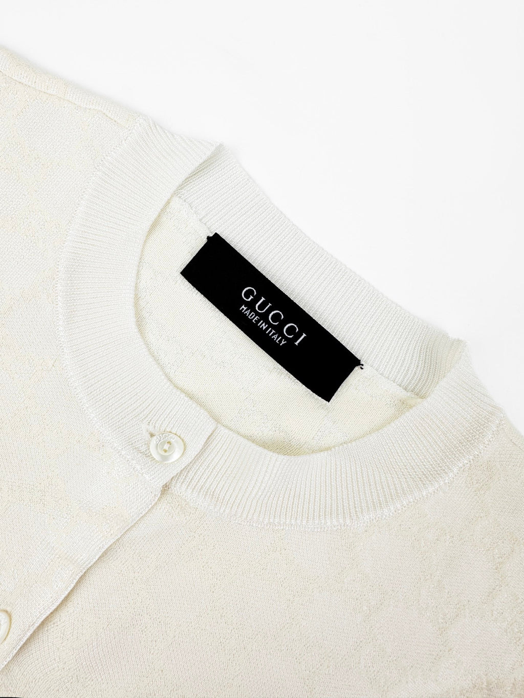 Falection FW26 GG Jacquard Cardigan