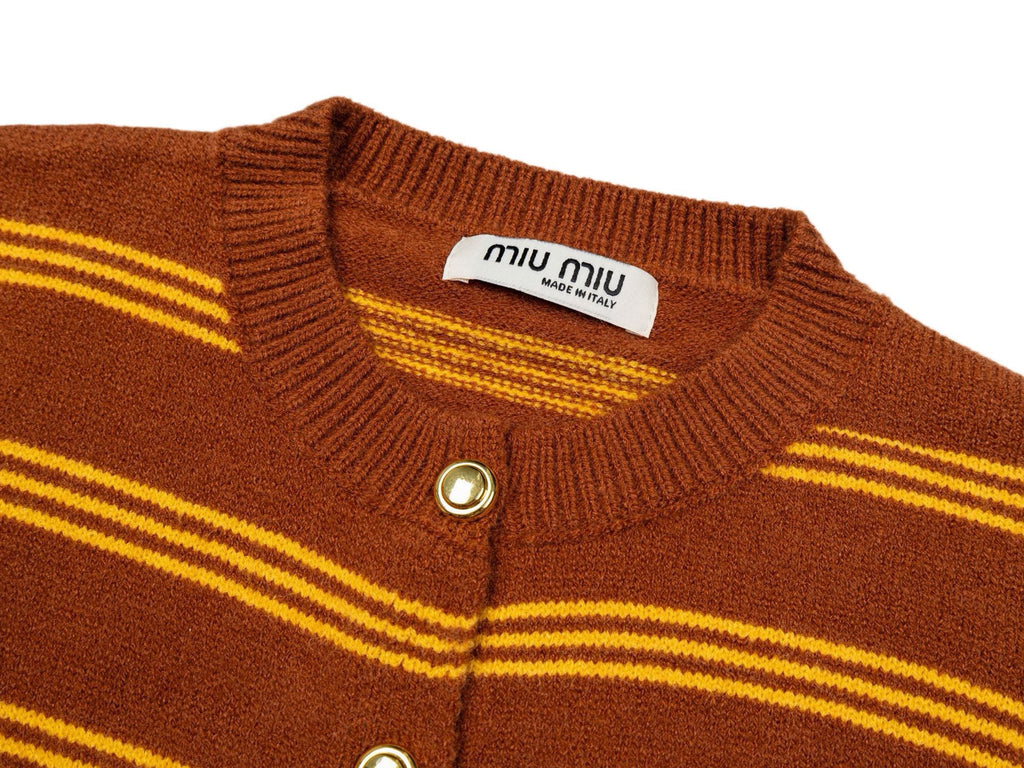 Falection FW26 Striped Cardigan in 2 Colors