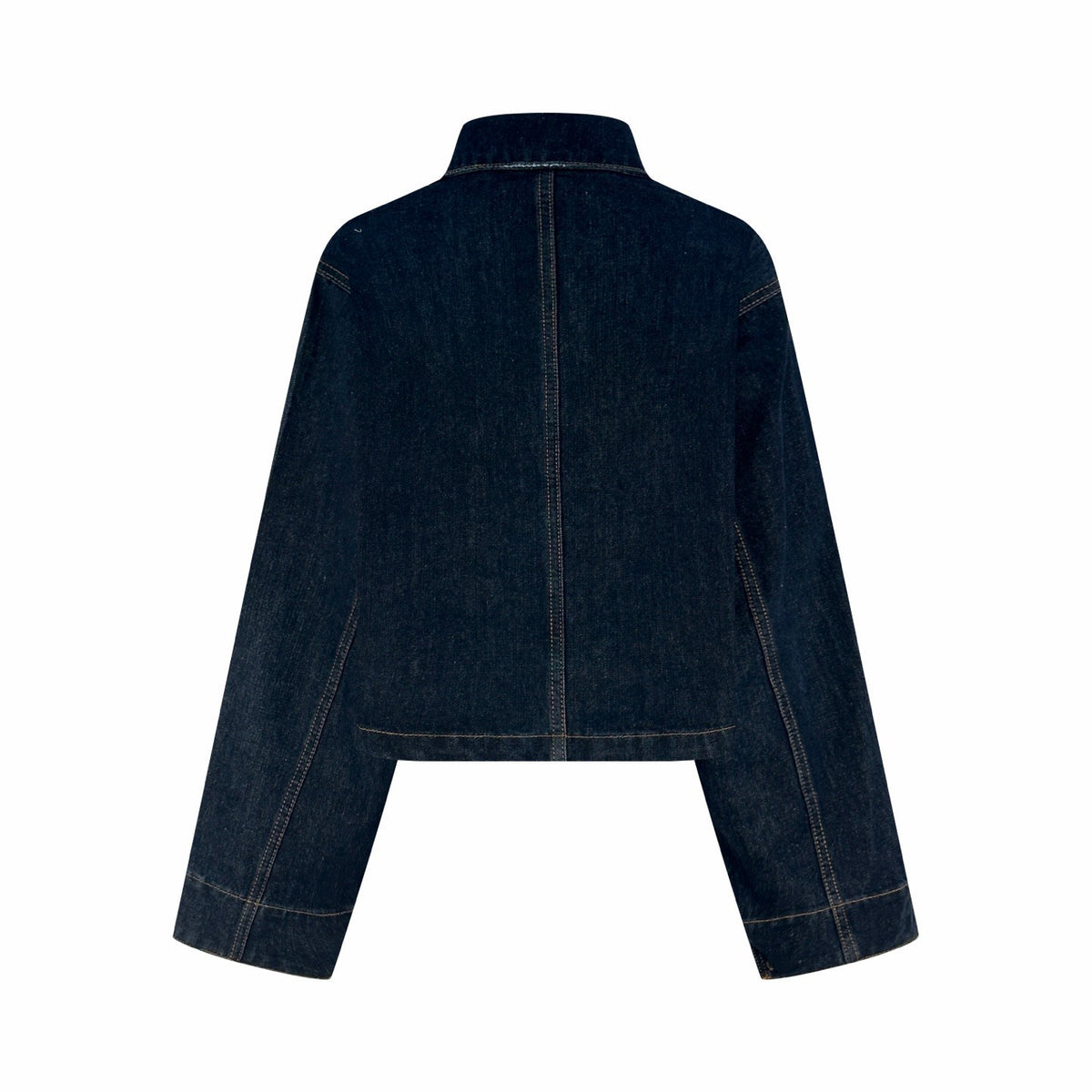 Falection FW26 Cropped Denim Blouson Jacket