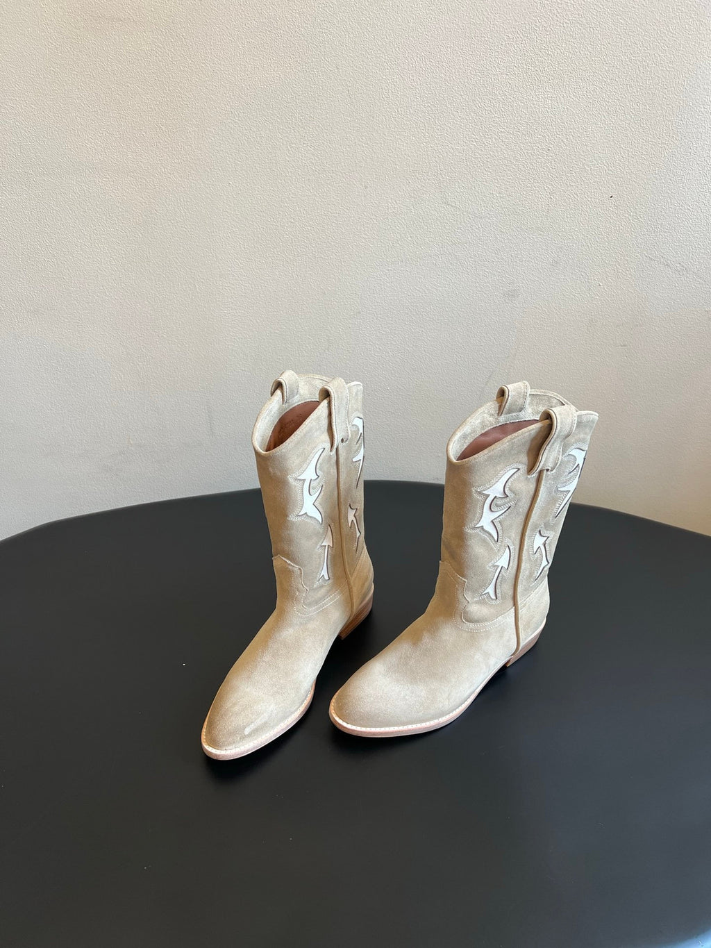 Falection Satore FW26 Suede Western Boots
