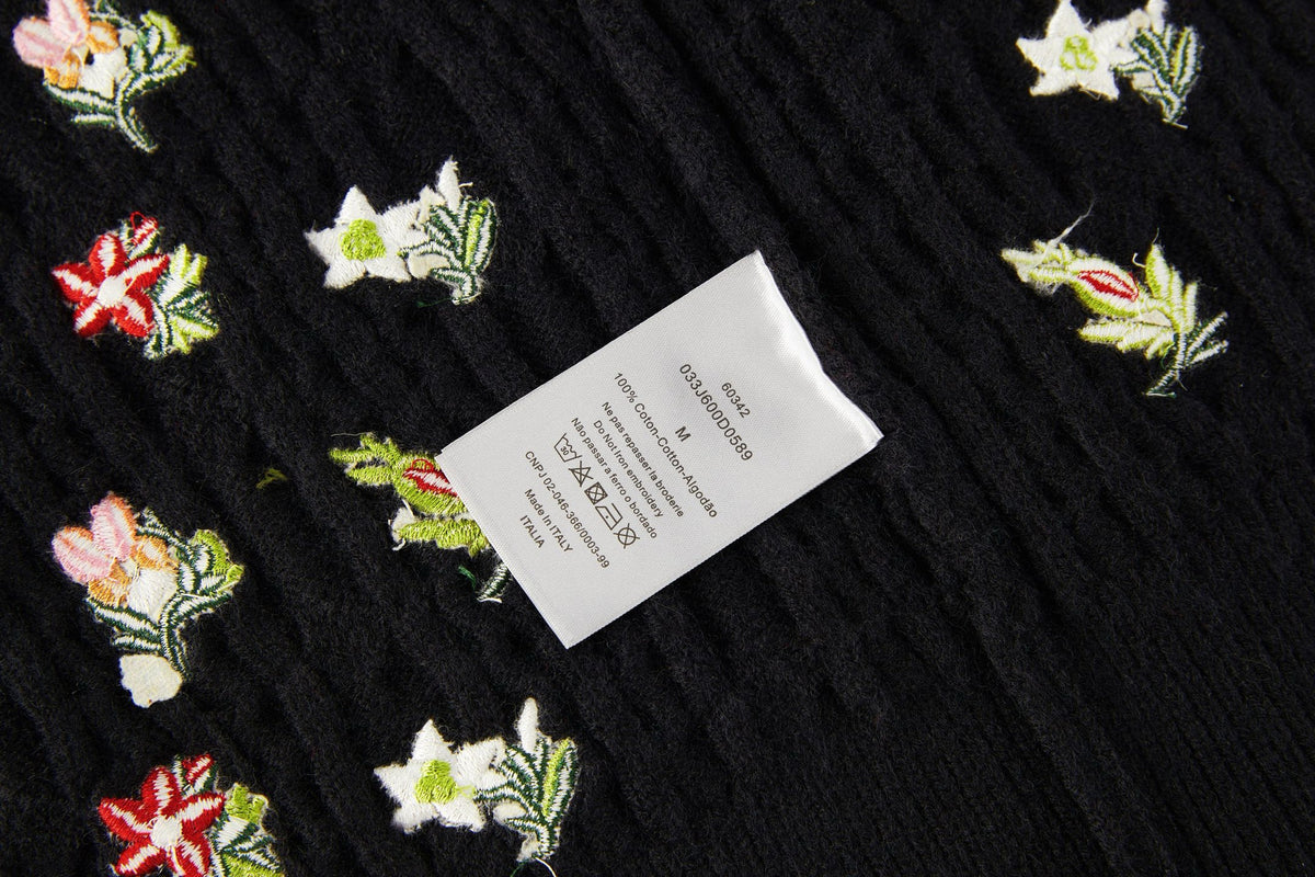 Falection FW26 floral Embroidered Sweater