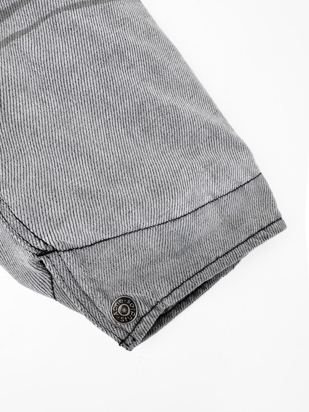 Falection FW26 Faded Denim Bomber Jacket