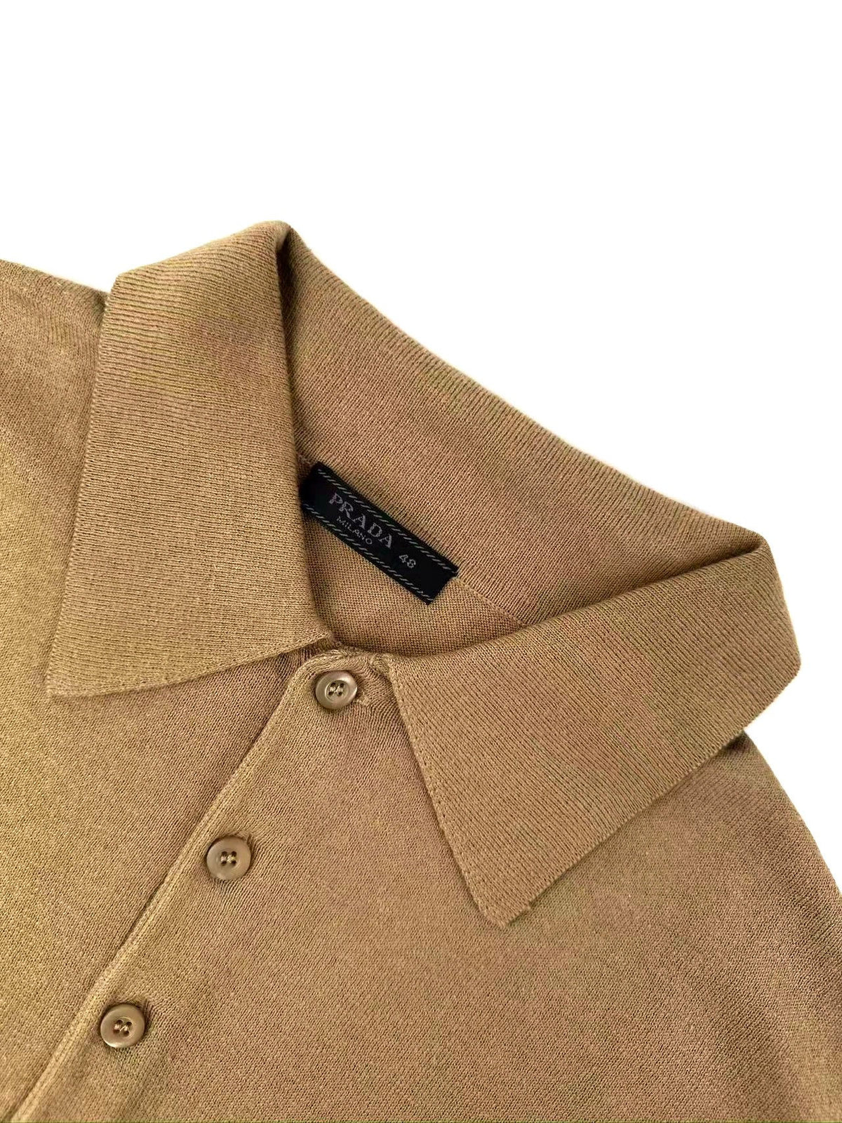 Falection FW26 Wool and Silk Polo Sweater in 4 Colors