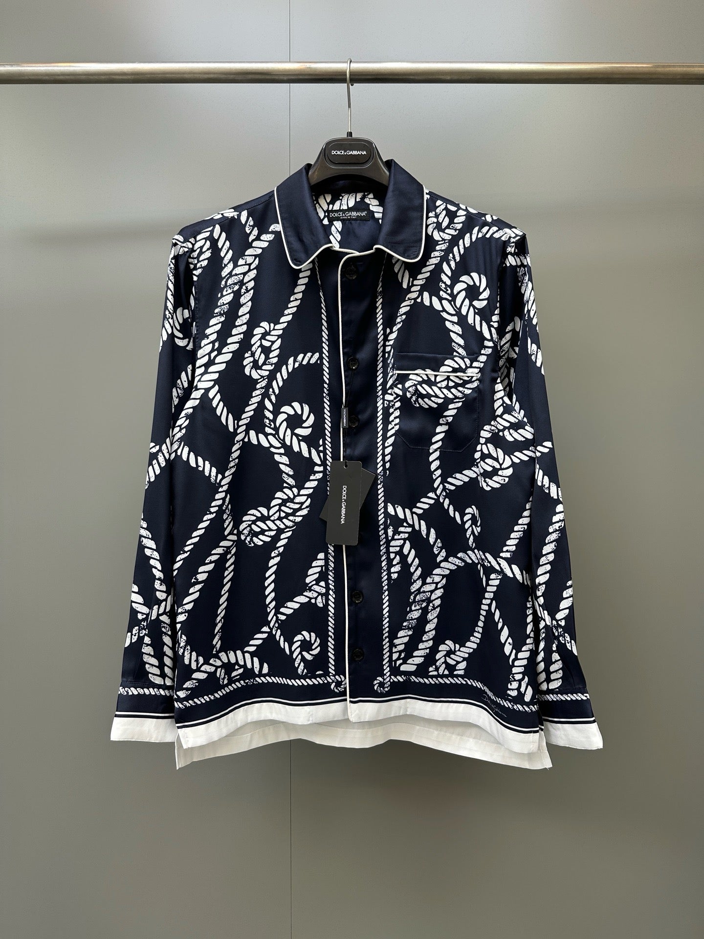 Falection FW26 Oblique Denim Overshirt