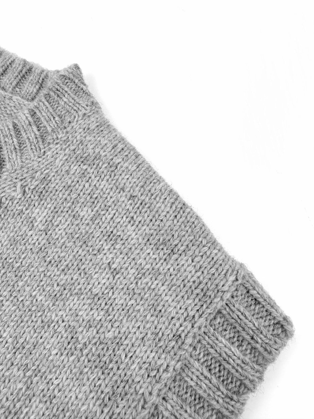 Falection MM FW26 Logo Print Knitted Sweatshirt